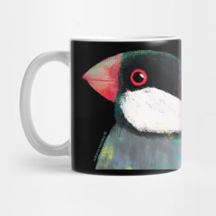 Java Sparrow Bird Mug